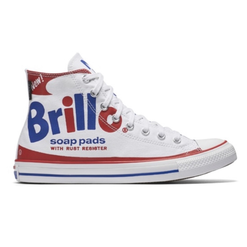 Limited Edition Converse by Andy Warhol Retro Brillo